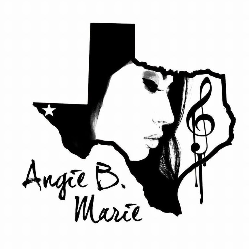 Angie B. Marie Texas logo by Monica Rodriguez